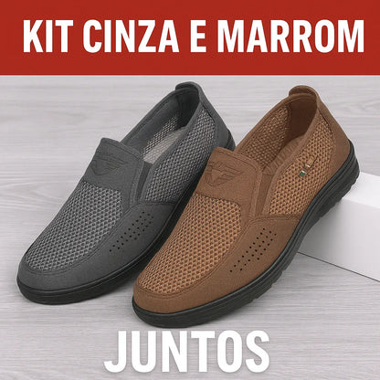 Sapato Mocassim Masculino Leve e Respirável | Allegante Comfort