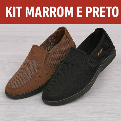 Sapato Mocassim Masculino Leve e Respirável | Allegante Comfort