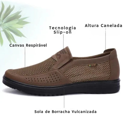 Sapato Mocassim Masculino Leve e Respirável | Allegante Comfort